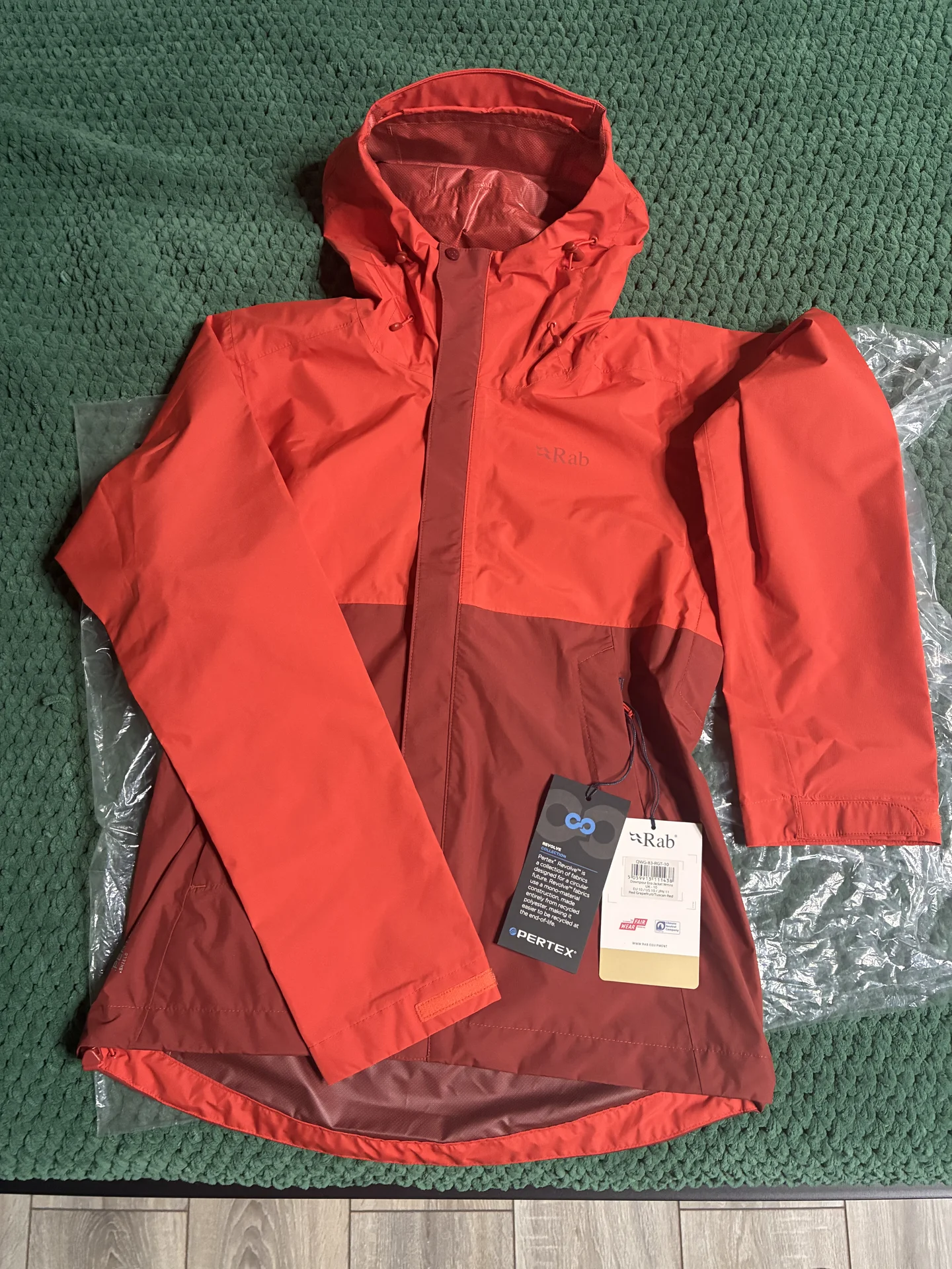 Мембранная куртка Rab Downpour Eco - миниатюра 5
