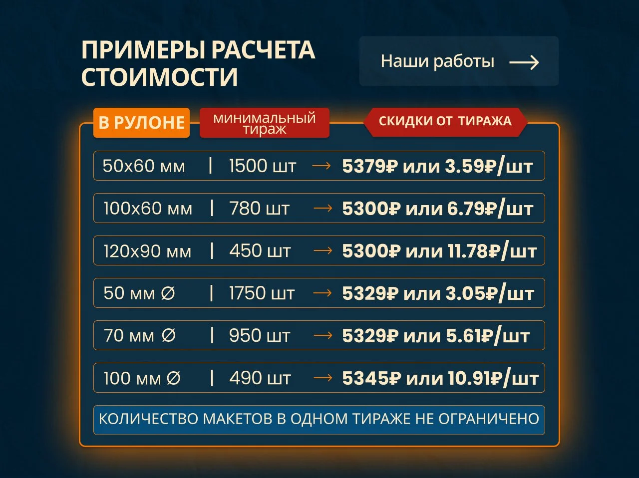 Печать этикеток/наклеек Оптом - миниатюра 4