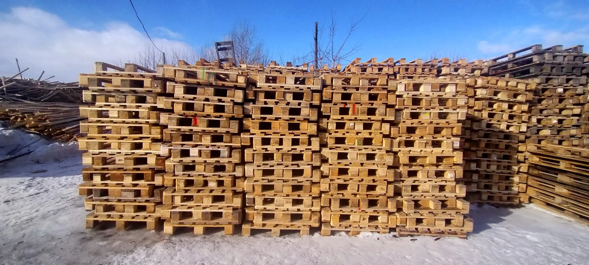 Продажа деревянных Б/У поддонов - миниатюра 2