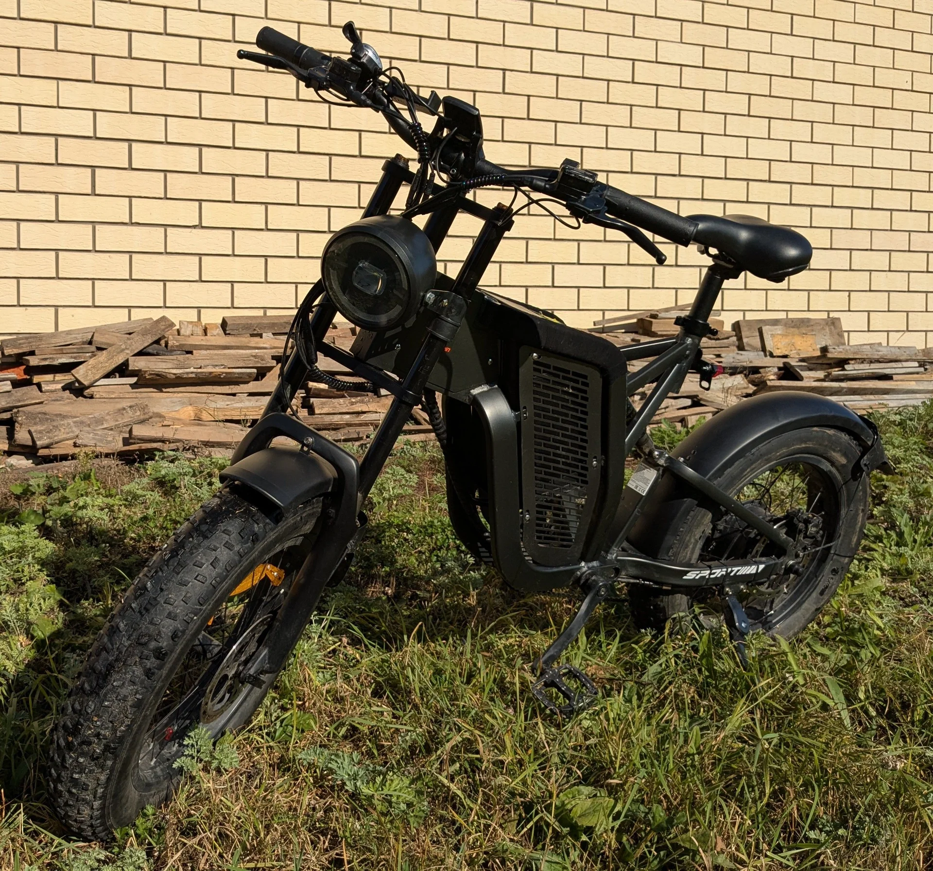 Электрофетбайк kugoo zx 1000 Вт - миниатюра 5