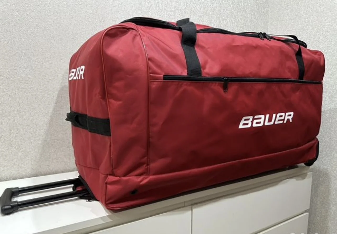 Вратарский хоккейный баул 42 43 дюйм красный Bauer - миниатюра 10