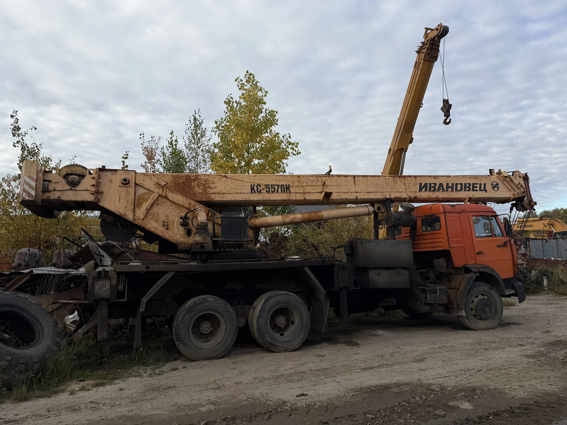 Автокран ивановец 32т. - миниатюра 2