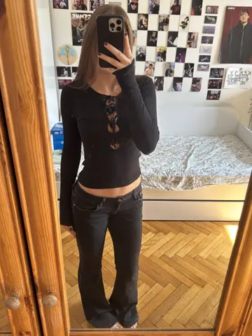 лонгслив женский на завязочках