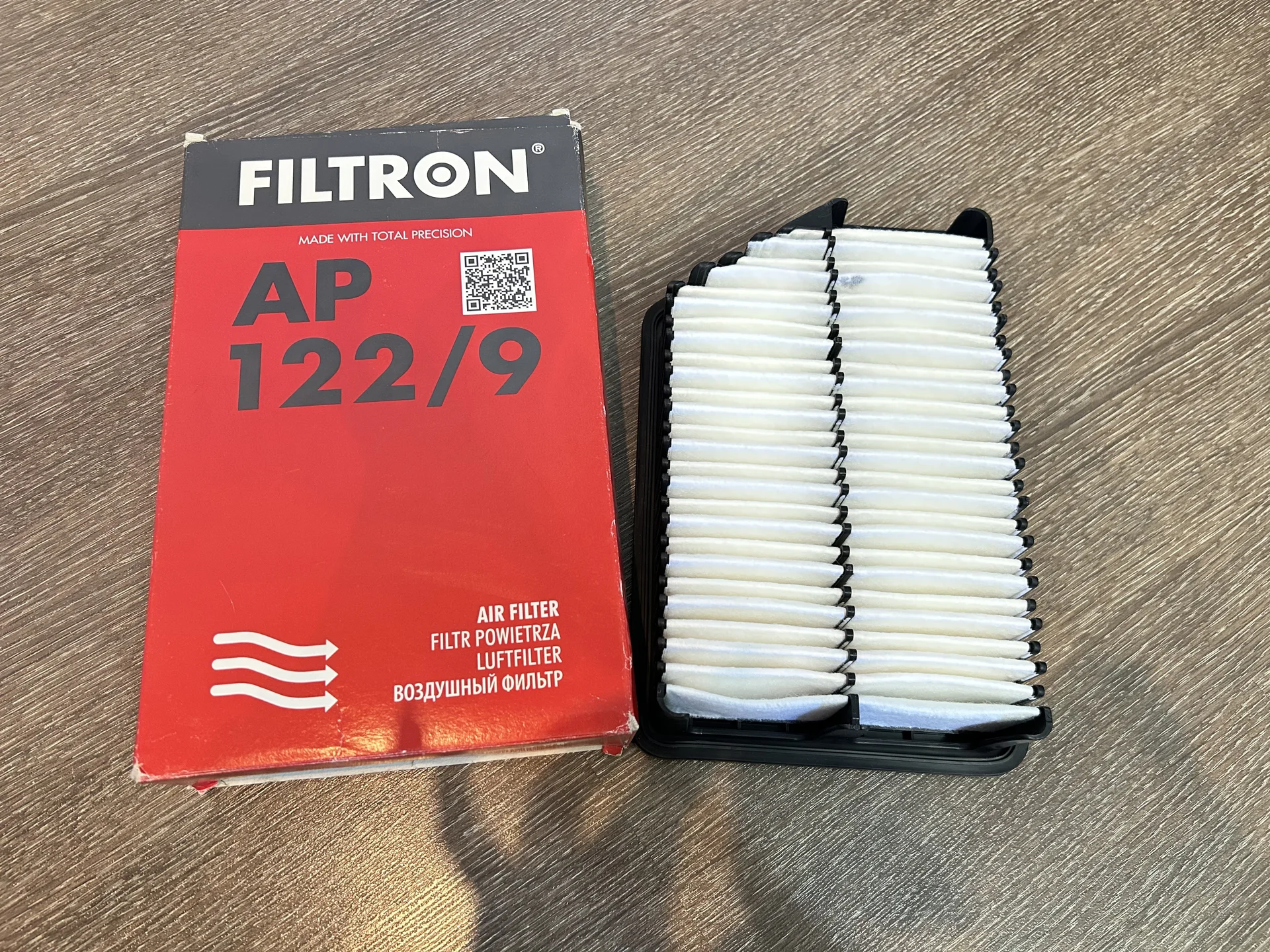 Воздушный фильтр filtron AP 122/9 - миниатюра 2