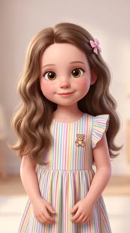 Ai мультфильм с вашим ребёнком в главной роли