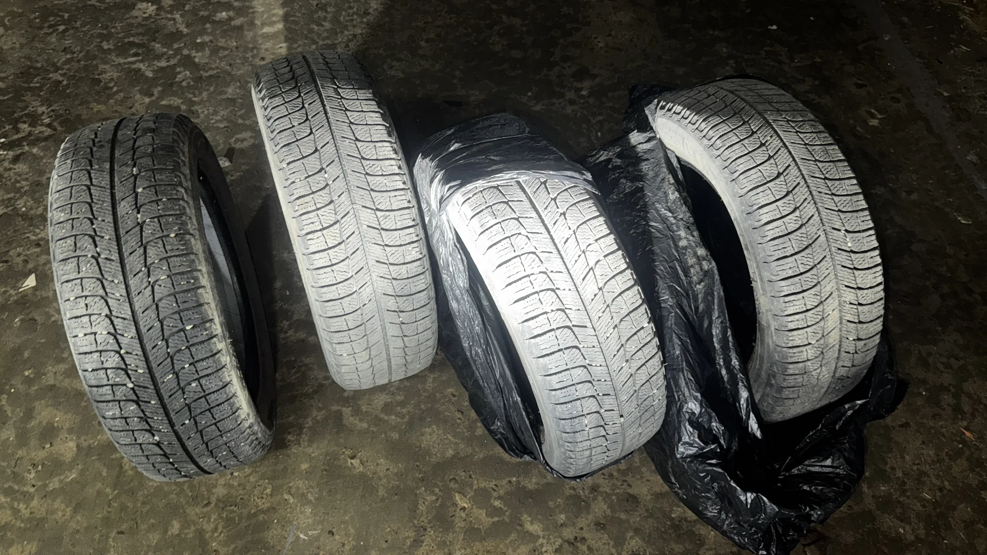 Колеса резина зимние michelin липучка 185/65/R15 - миниатюра 2