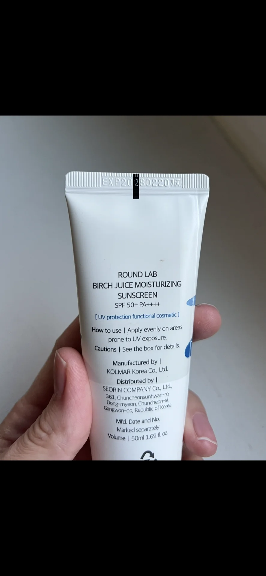 Round LAB Birch Juice Moisturizing SPF50 + - миниатюра 3