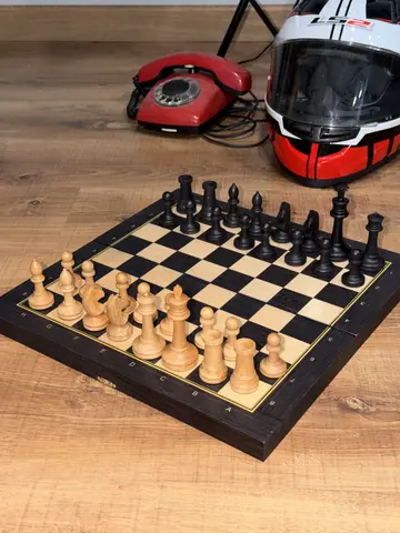 шахматы деревянные