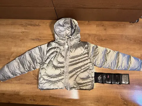 Пуховик Nike Swoosh Series Therma-FIT Silver, ориг