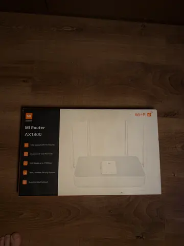 Wi-Fi роутер Xiaomi Mi Router AX1800, Wi-Fi 6