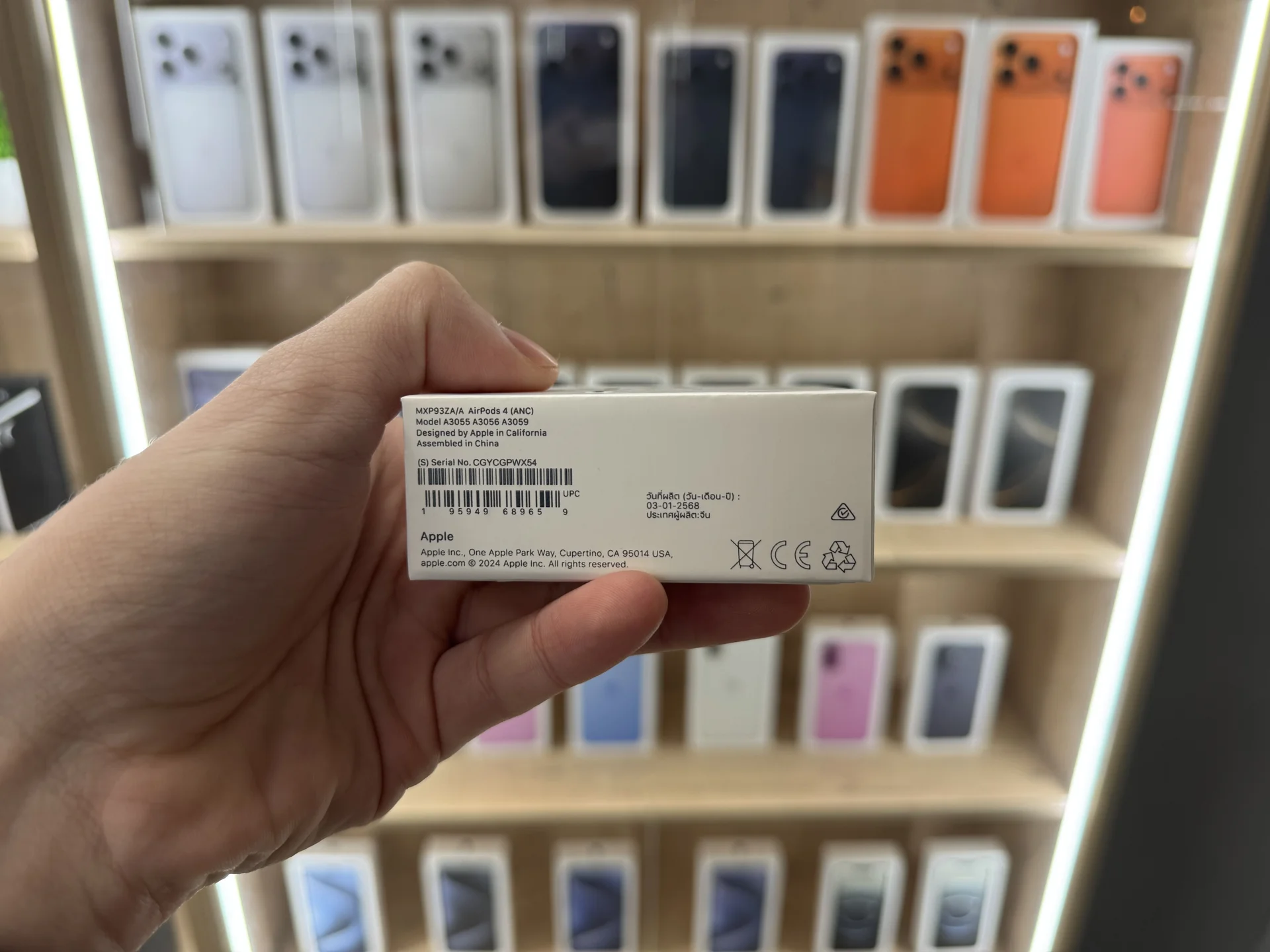 наушники беспроводные apple airpods 4 anc "лучшее" - миниатюра 2