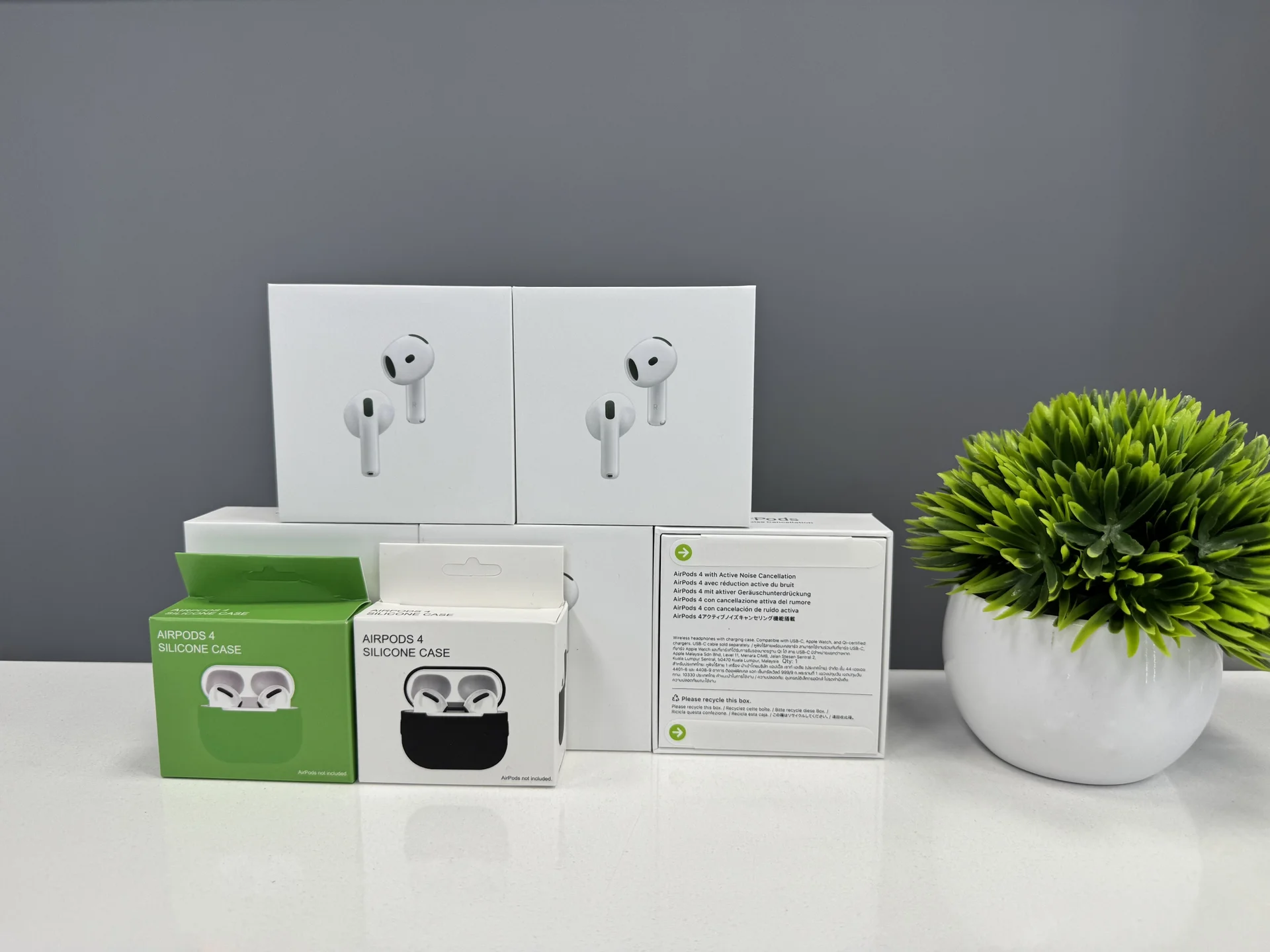 наушники беспроводные apple airpods 4 anc "лучшее" - миниатюра 7