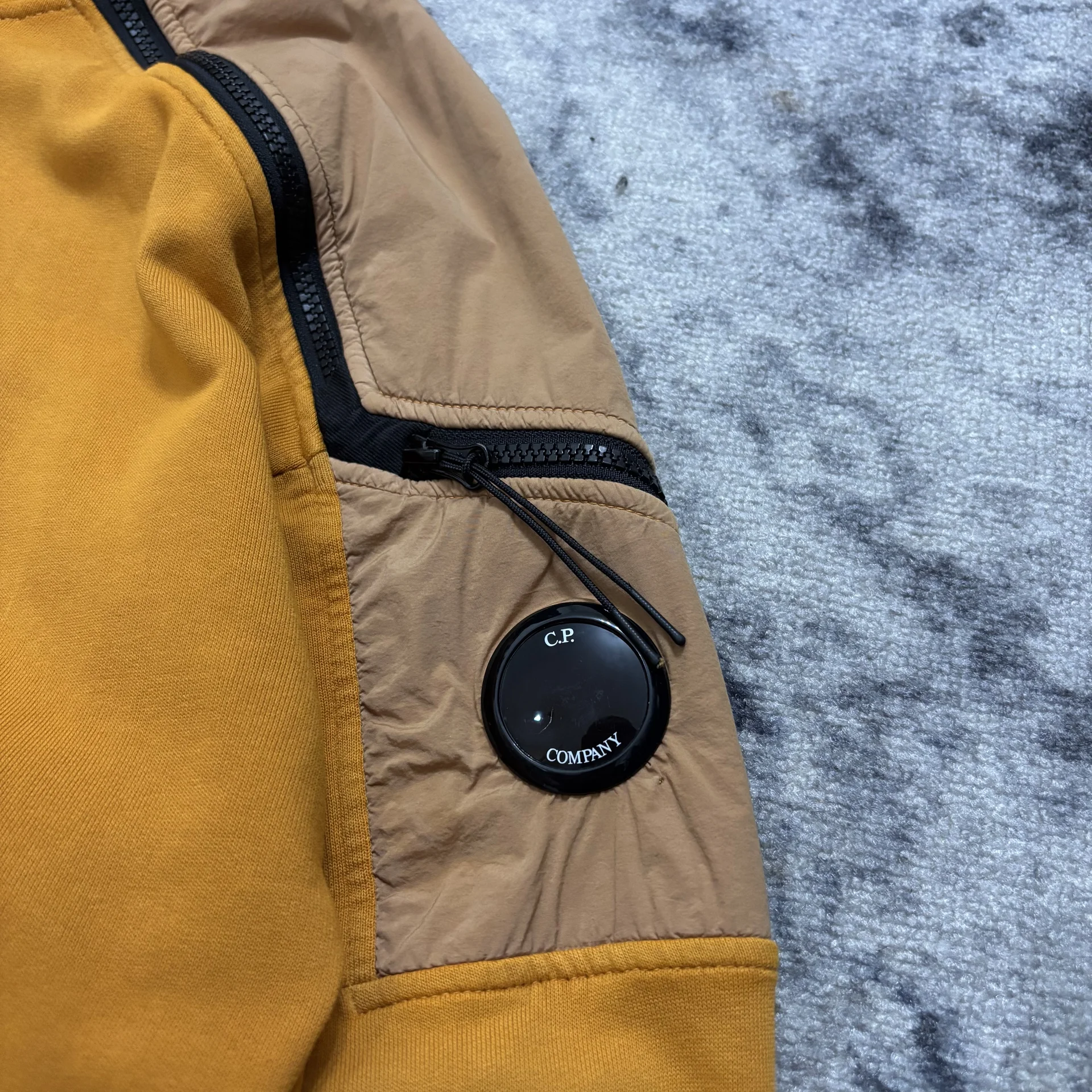 Зип худи CP company nylon - миниатюра 3