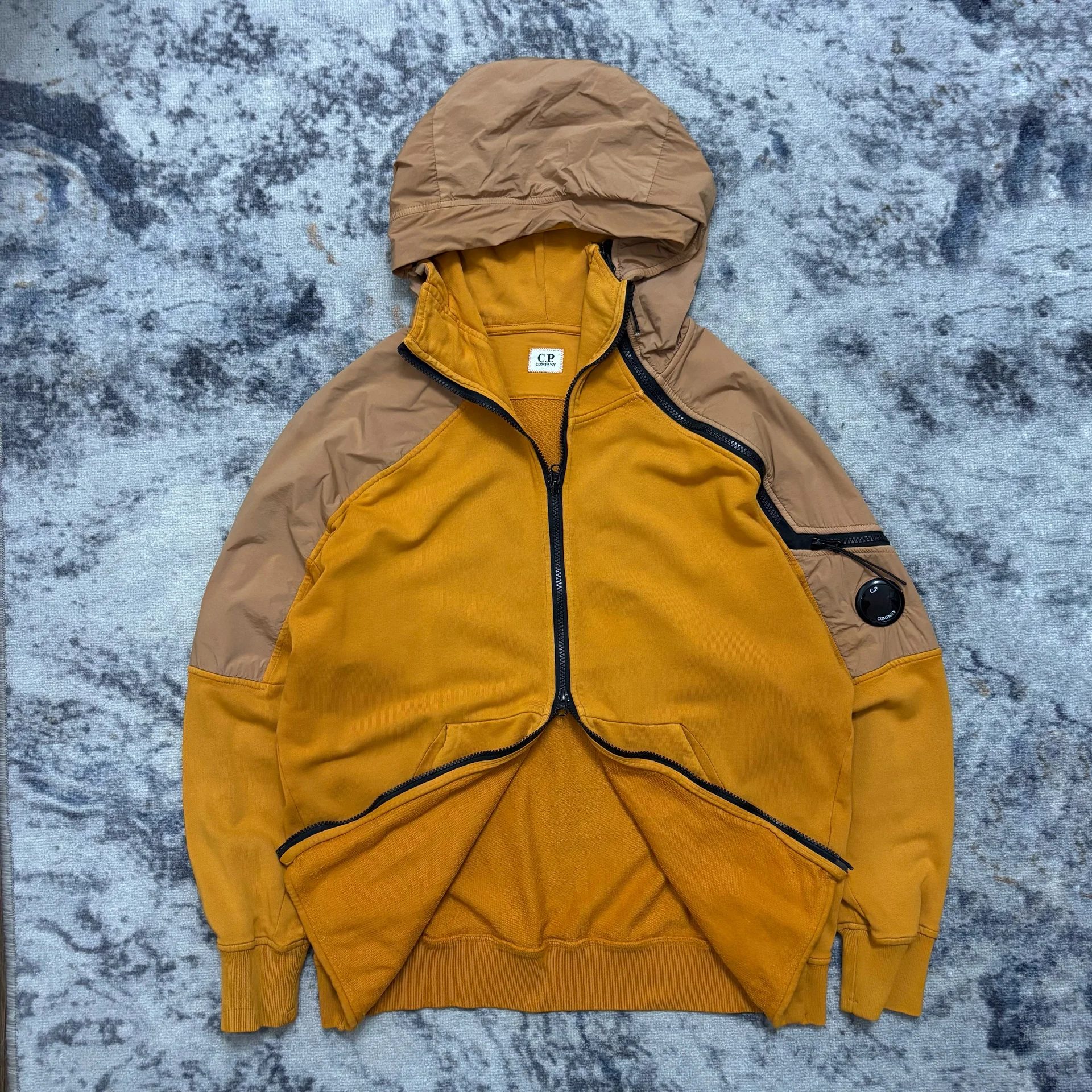 Зип худи CP company nylon - миниатюра 4