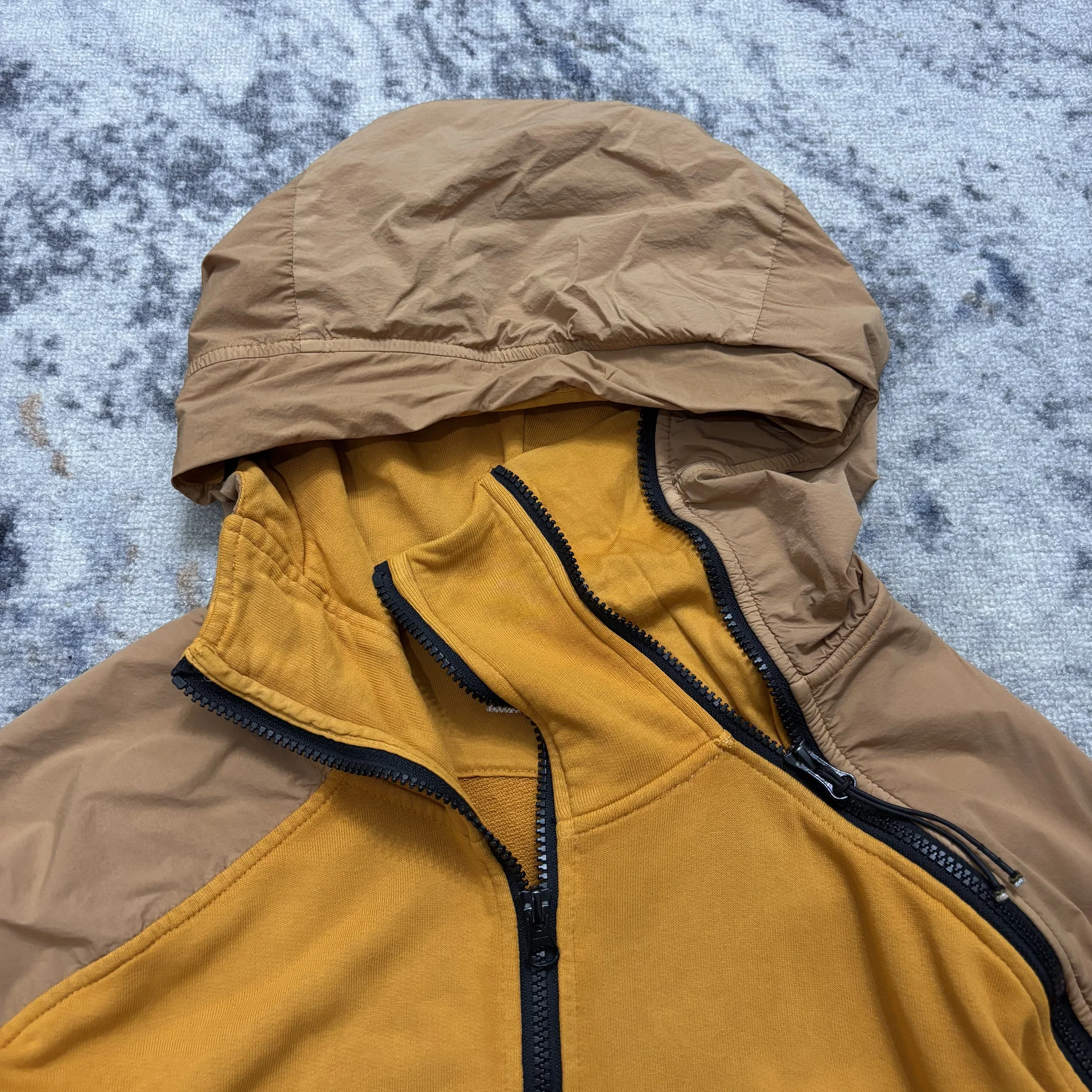 Зип худи CP company nylon - миниатюра 5