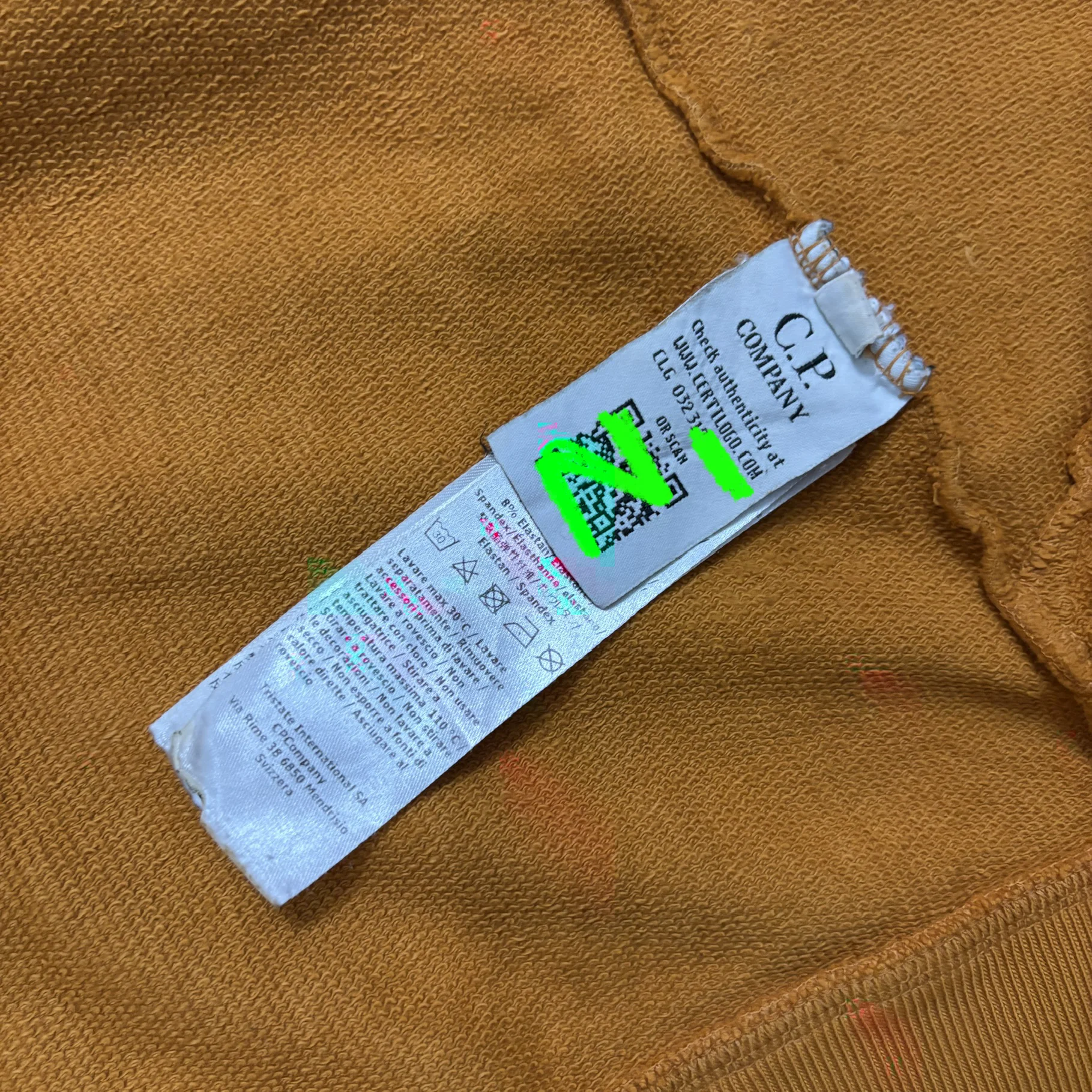 Зип худи CP company nylon - миниатюра 7