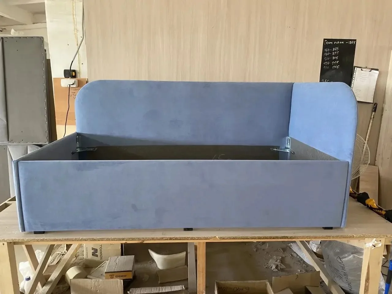 детская кровать мягкая 160/80 - миниатюра 4
