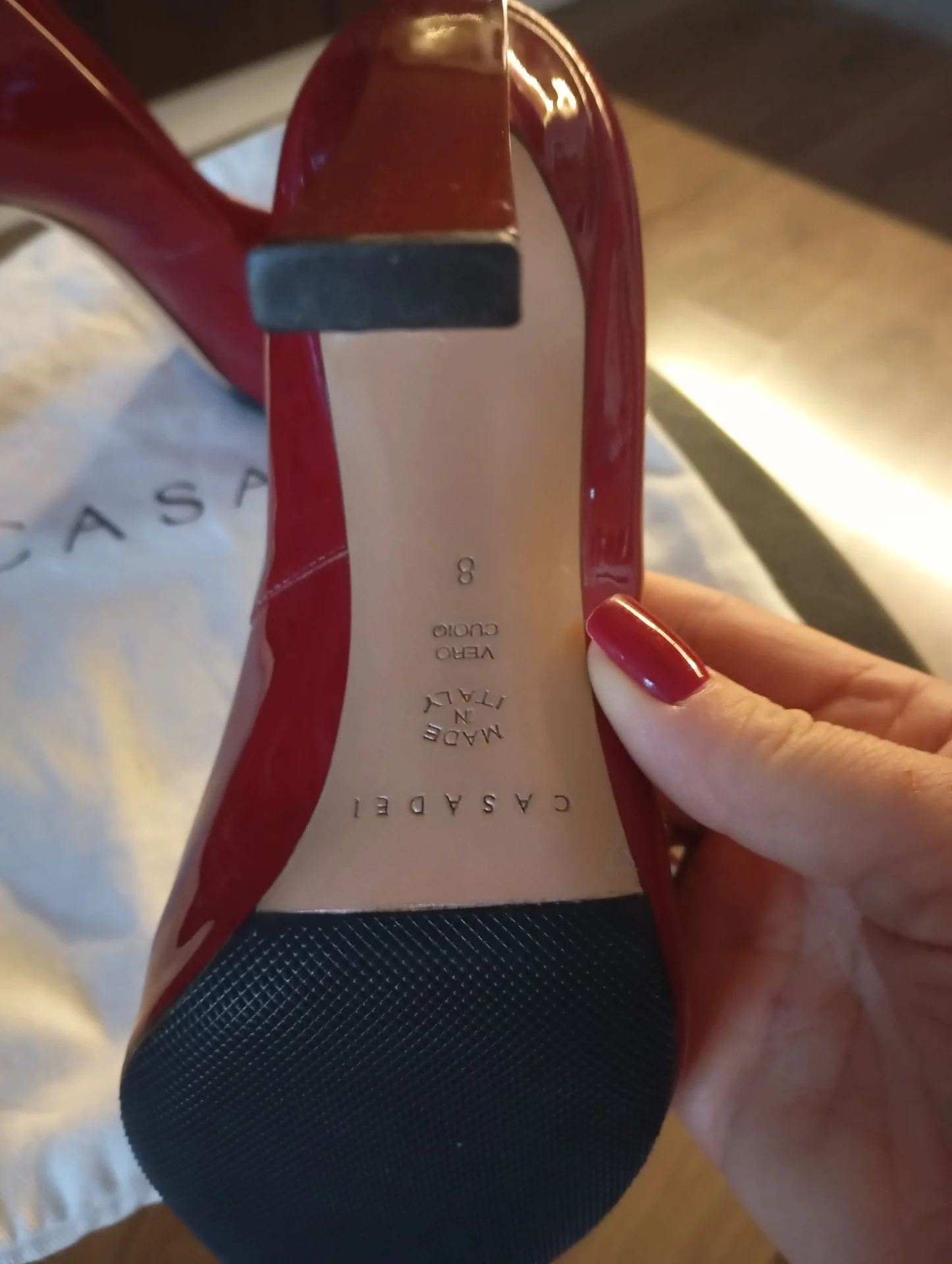 Брендовые туфли Casadei - миниатюра 4