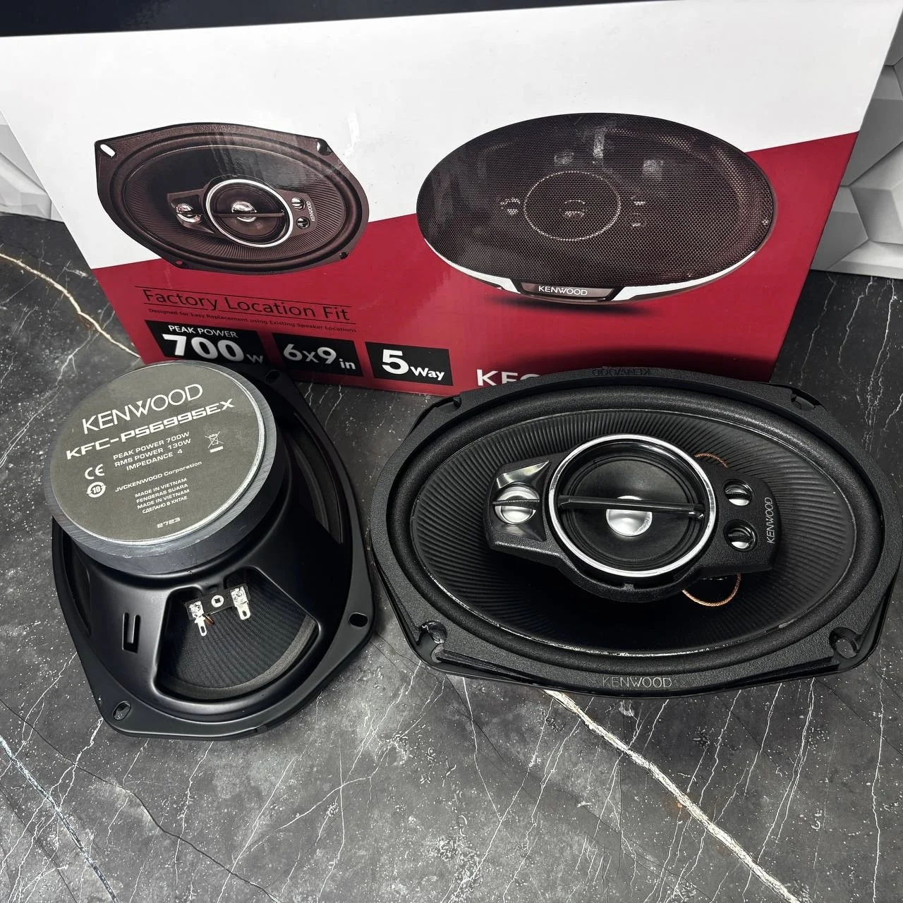 Динамики Овалы Kenwood - миниатюра 3