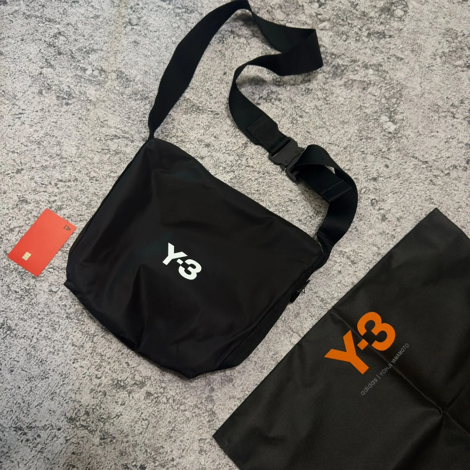Сумка через плечо Y-3 оригинал - миниатюра 6