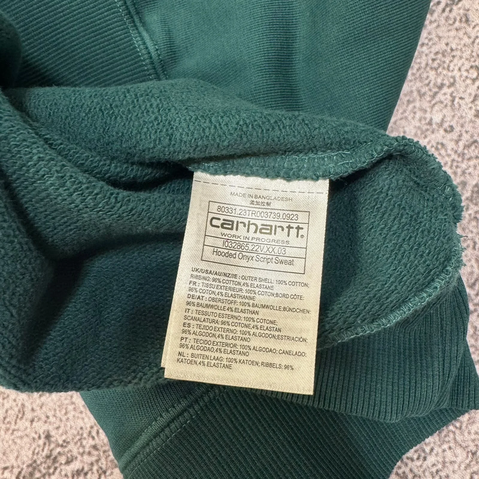 Худи Carhartt новое оригинал XL - миниатюра 5
