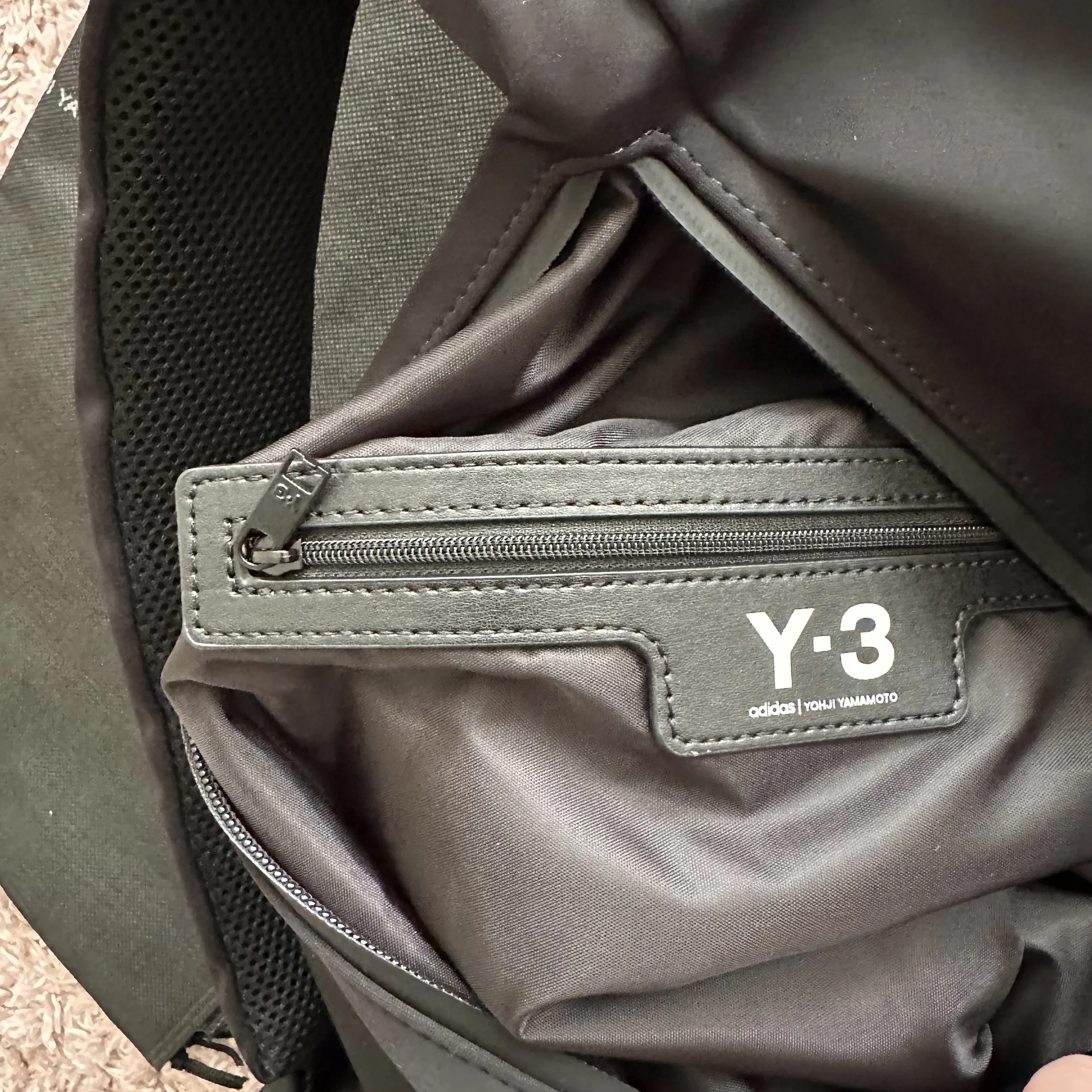 Рюкзак Yohji Y-3 backpack оригинал - миниатюра 4