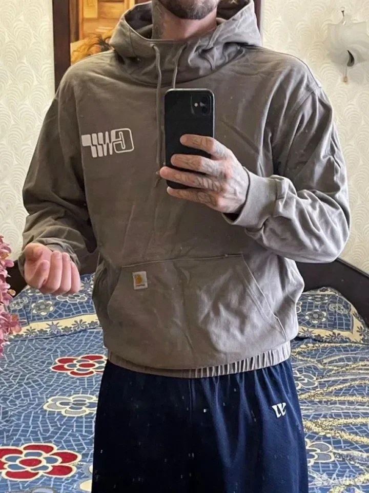 Худи Carhartt WIP оригинал - миниатюра 8