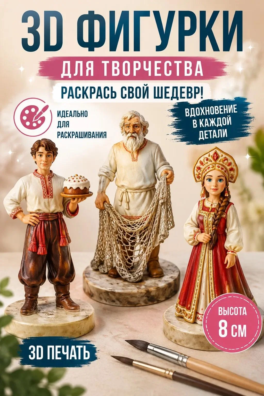 Заготовки для ёлочных игрушек. 3д печать. - миниатюра 80