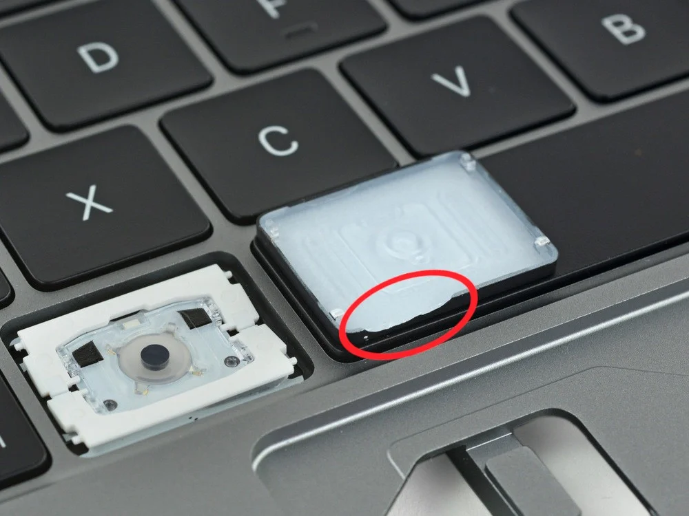 Оригинальные клавиши MacBook Pro A1706/A1707/A1708 - миниатюра 4
