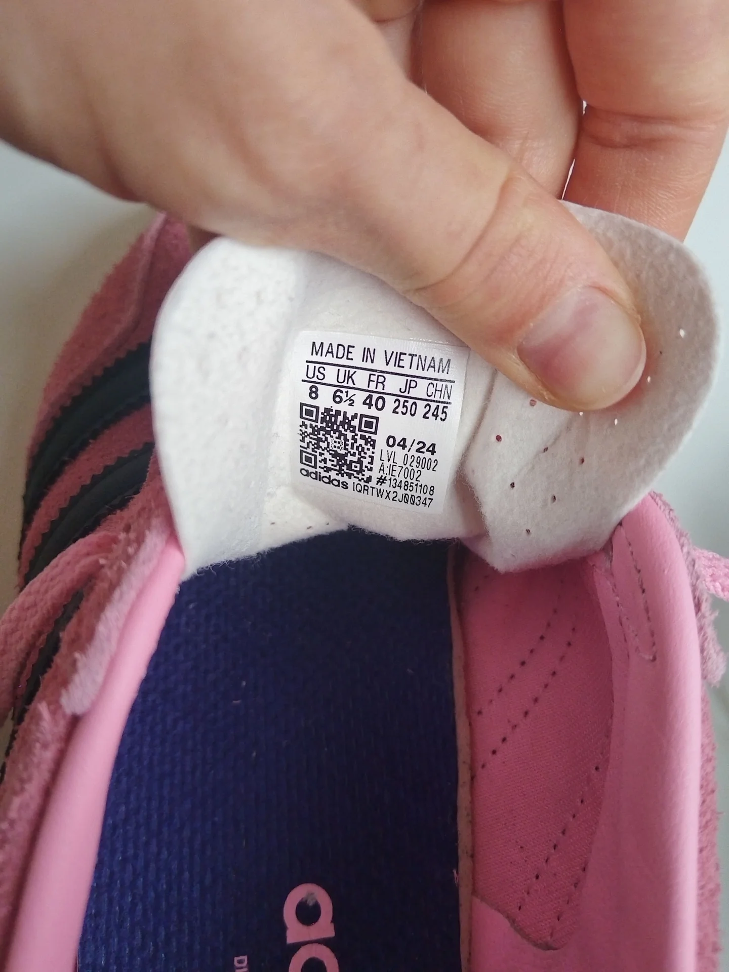 Кеды Adidas Gazelle Indoor 39 (40 FR) оригинал IE7 - миниатюра 7