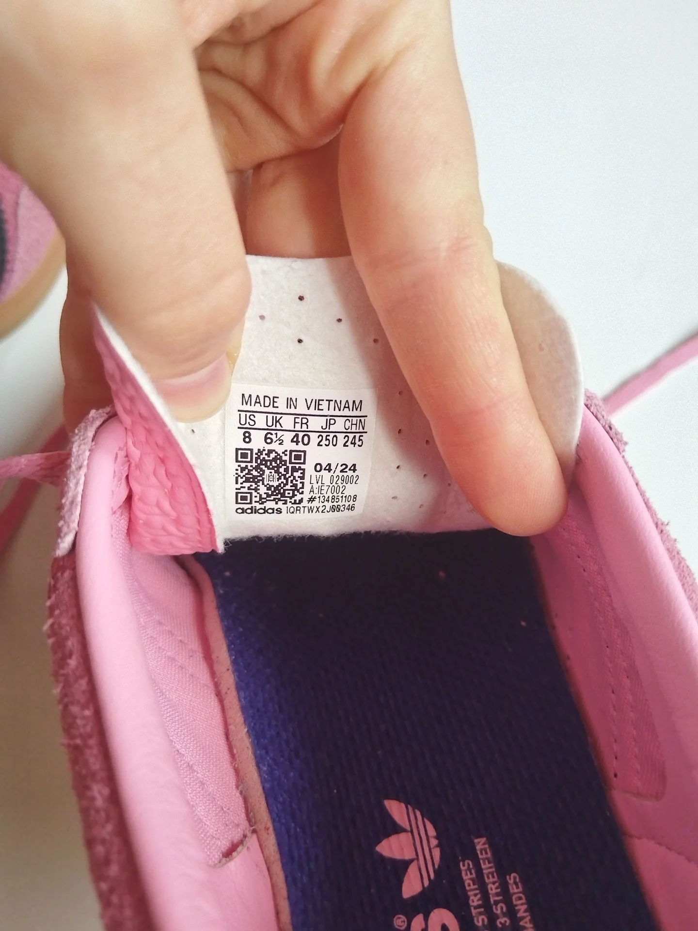 Кеды Adidas Gazelle Indoor 39 (40 FR) оригинал IE7 - миниатюра 8