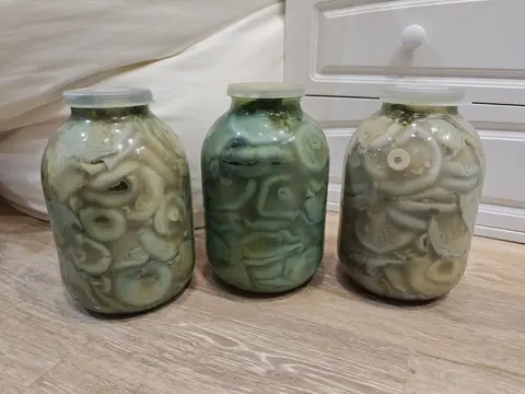Грузди солёные
