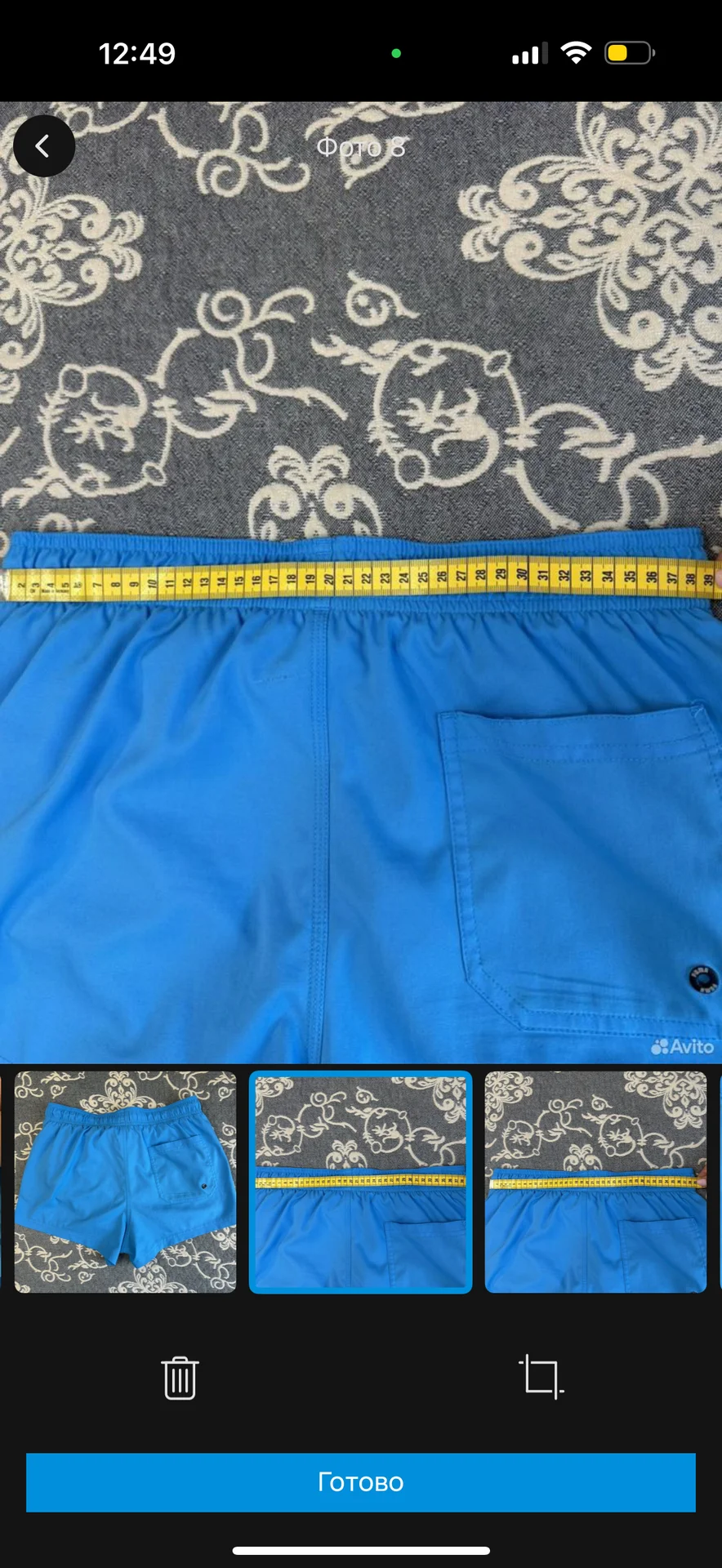 Шорты для плавания puma swim MEN short length - миниатюра 6