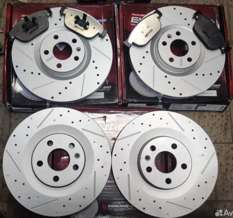 Комлект тормозов Volvo SPA 345 mm + 320 mm - изображение 1
