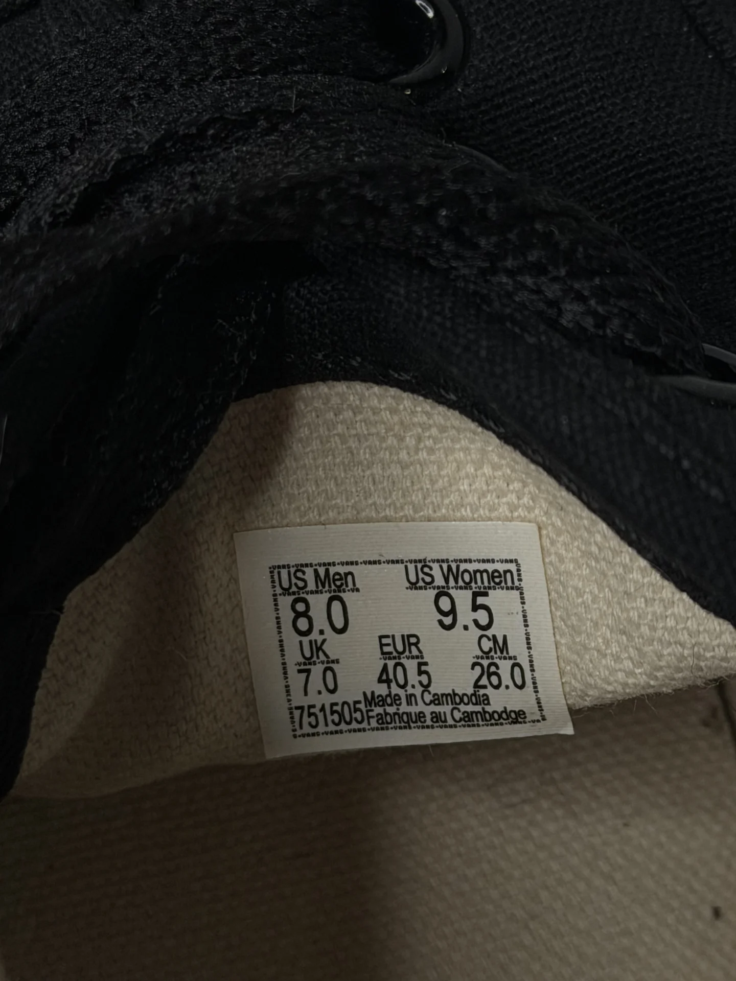 Кеды Vans AUTHENTIC, оригинал - миниатюра 9