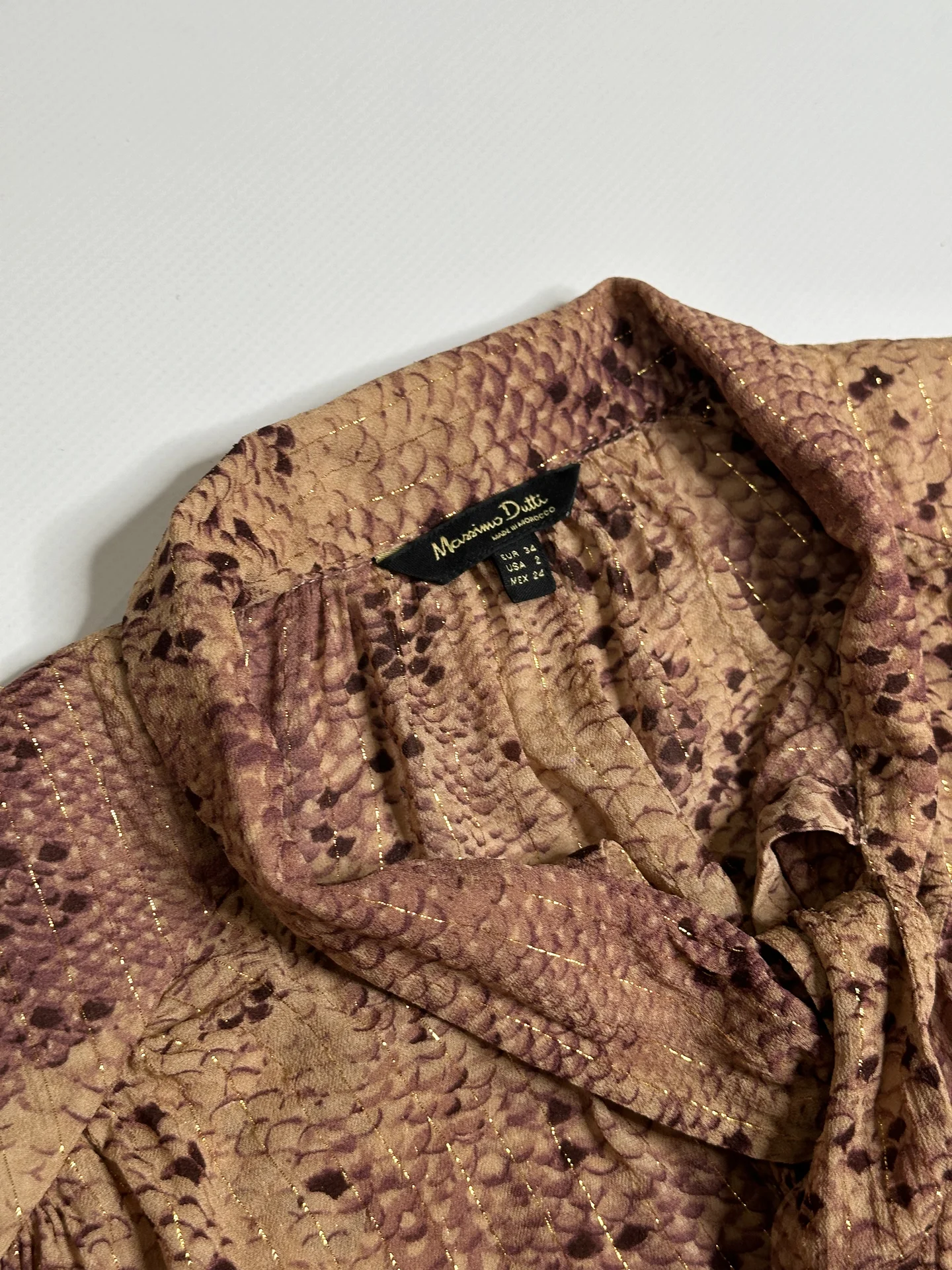 Блузка Massimo Dutti, оригинал - миниатюра 5