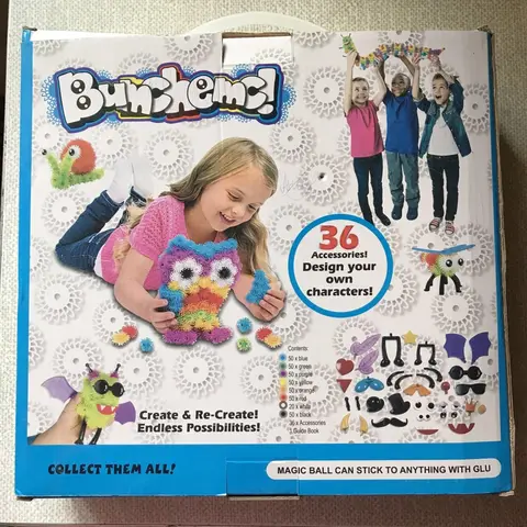 Конструктор Bumchemc из липучек, 400 дет. Полный комплект