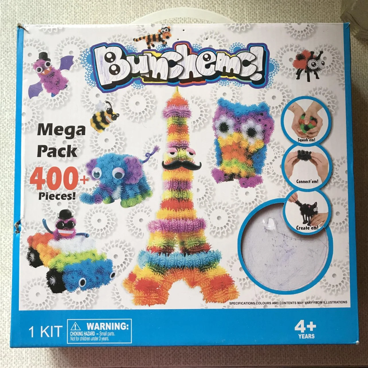 Конструктор Bumchemc из липучек, 400 дет. Полный комплект - миниатюра 2