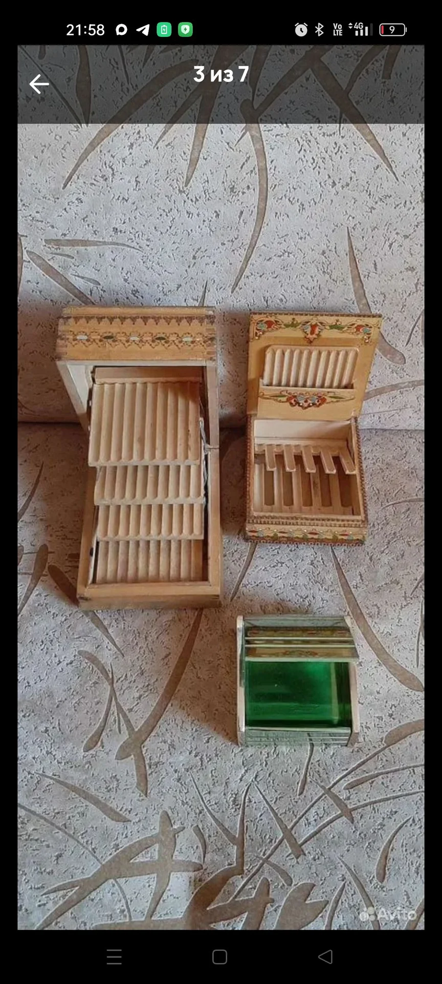 Шкатулка сигаретница ссср - миниатюра 3