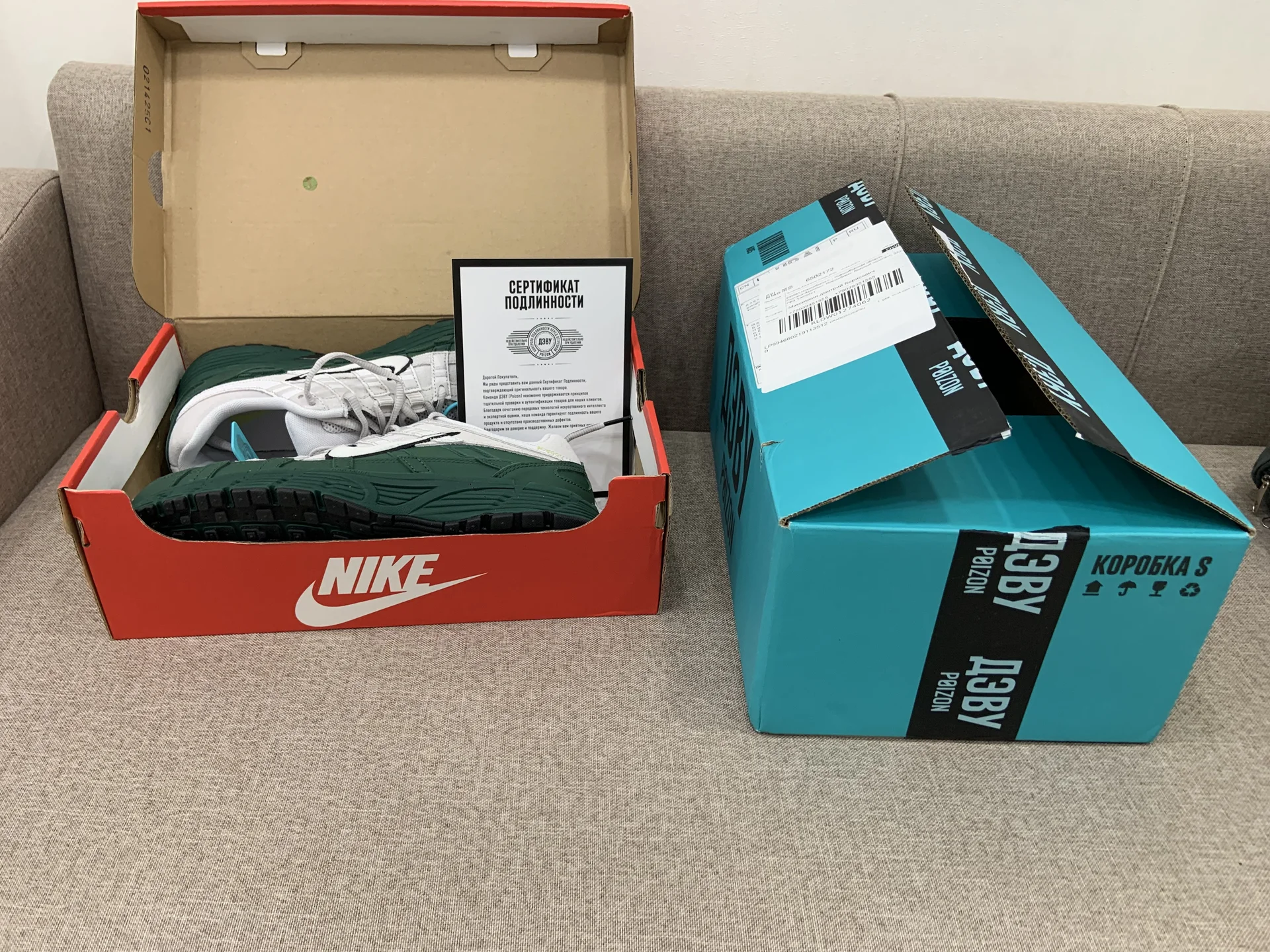 кроссовки nike p6000 - миниатюра 3