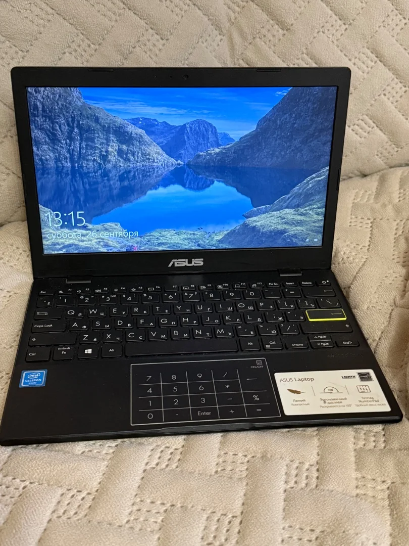 Ноутбук asus e210m - миниатюра 2
