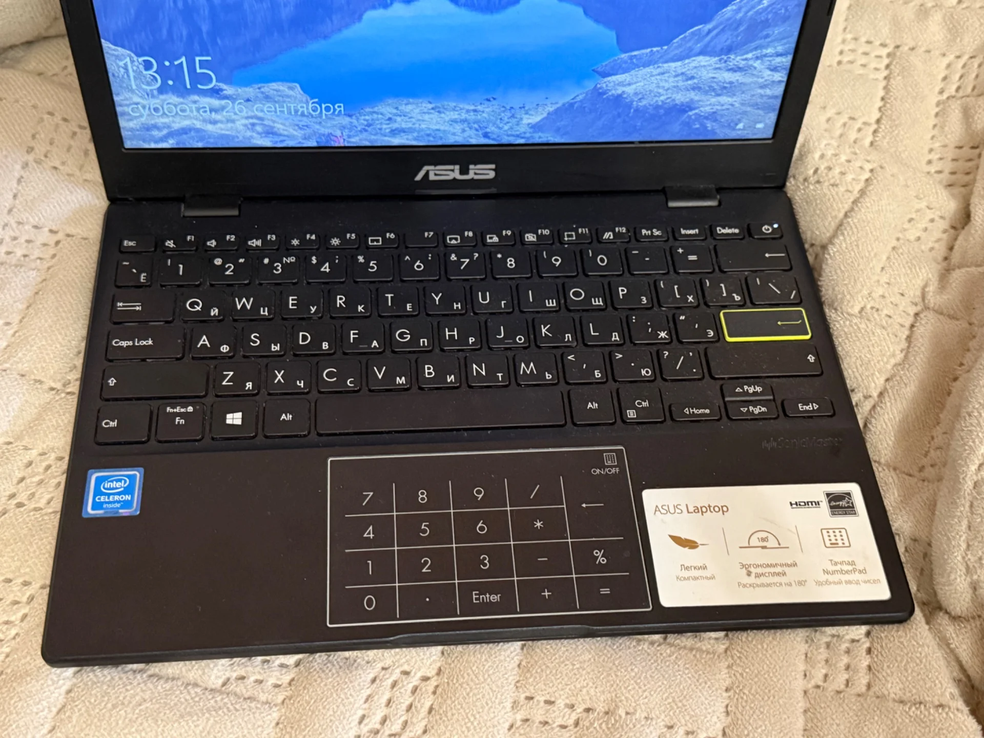 Ноутбук asus e210m - миниатюра 5