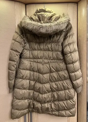 Esprit зимний пуховик размер M