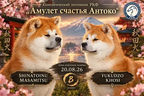 Щенки Акита ину
