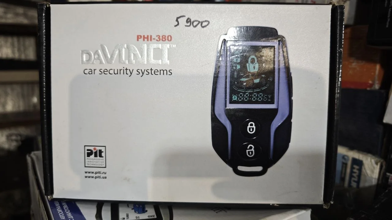 DaVINCI PHI-380 — новая сигнализация с ЖК-брелоком - миниатюра 2