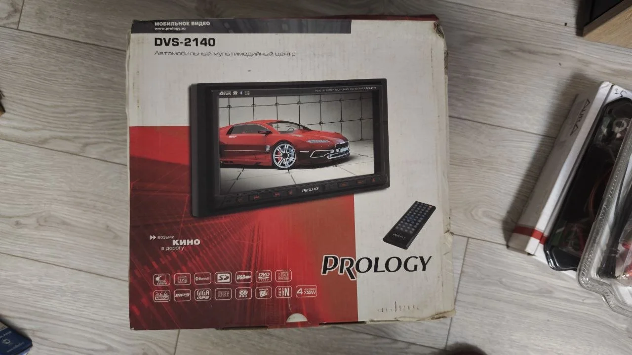 Магнитола Prology DVS-2140, 2DIN, новая - миниатюра 2