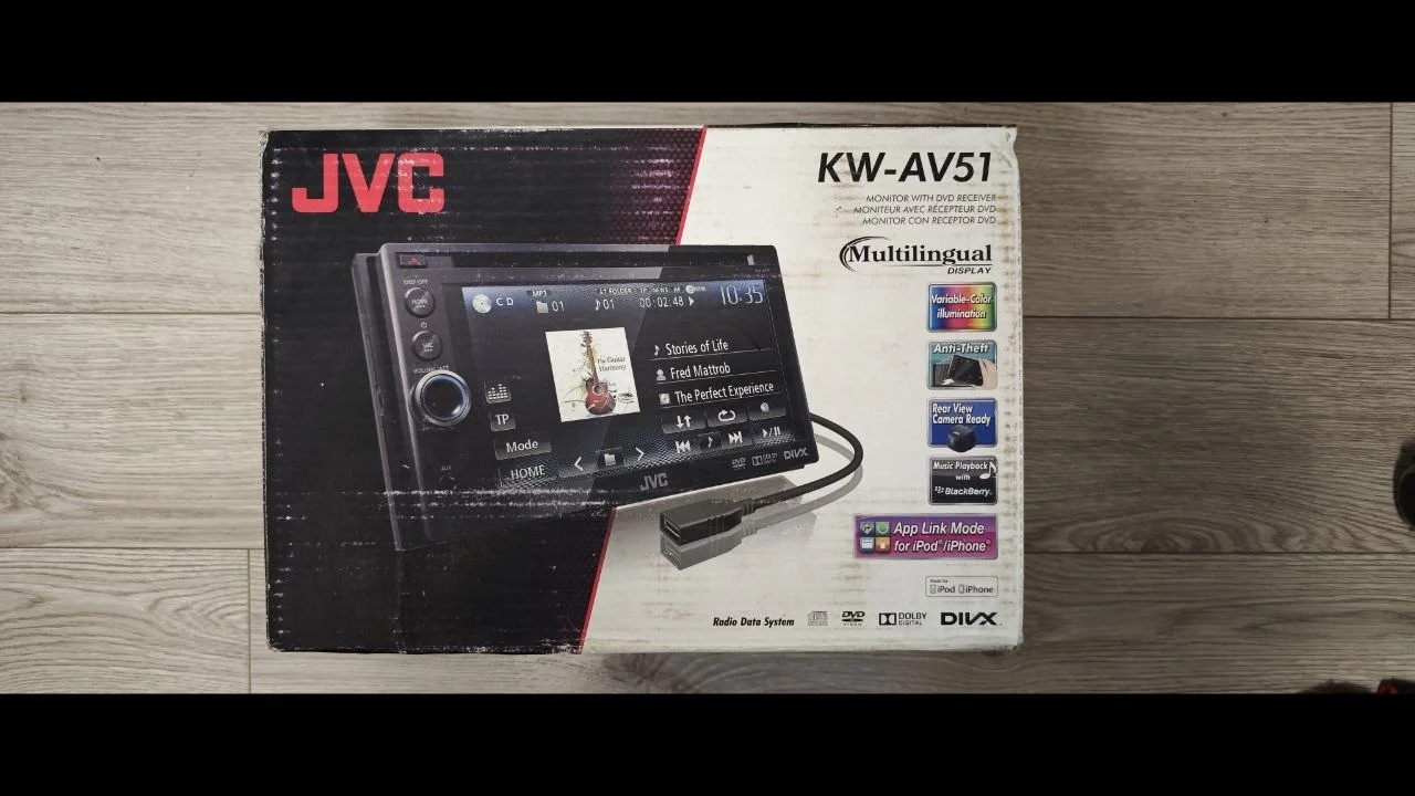 JVC KW-AV51, 2DIN, DVD и сенсорный экран, новая - миниатюра 2