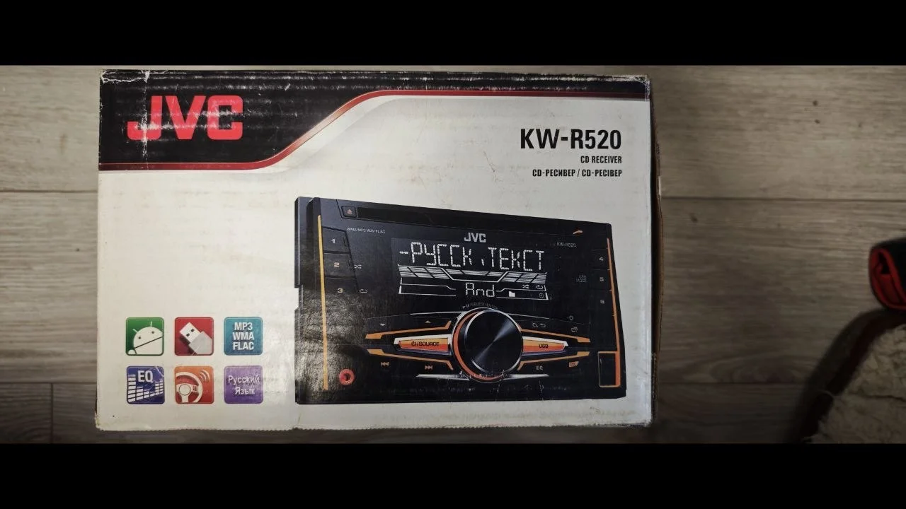 JVC KW-R520, 2DIN, CD, USB и AUX, новая - миниатюра 2