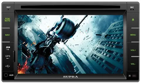 Supra SWD-6000NV, 2DIN, экран 6,2″, DVD, новая