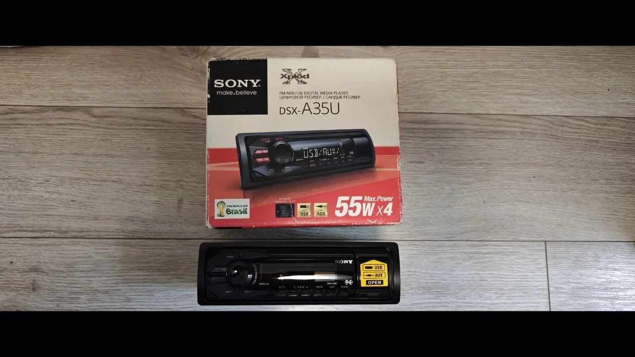 Sony DSX-A35U, 1DIN, USB и AUX, новая - миниатюра 2